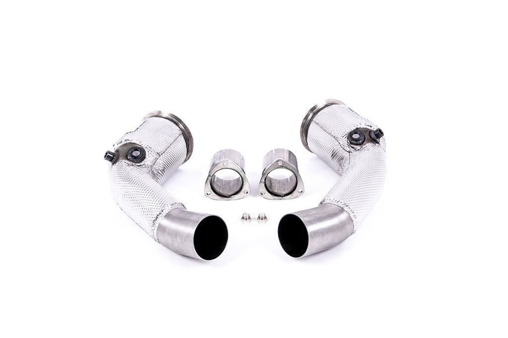 Milltek Large-bore Downpipes and Cat Bypass Pipes RS7 C8 4.0 V8 bi-turbo (Non OPF/GPF US/ROW Models)