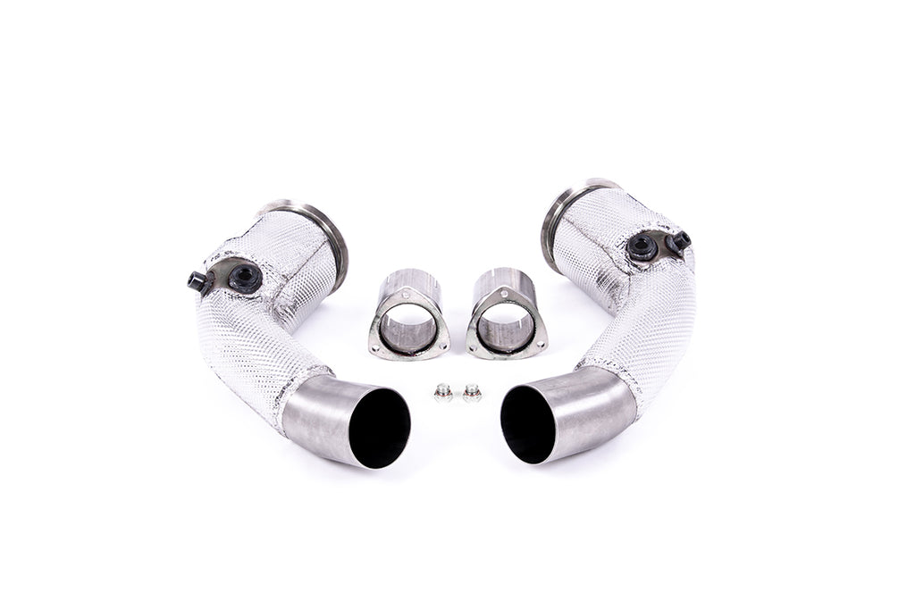 Milltek Large Bore Downpipes and Hi-Flow Sports Cats RS7 C8 4.0 V8 bi-turbo (Non OPF/GPF US/ROW Models)