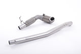 Milltek Large Bore Downpipe and Hi-Flow Sports Cat A3 2.0 TFSI quattro Sedan 8V (US-only)