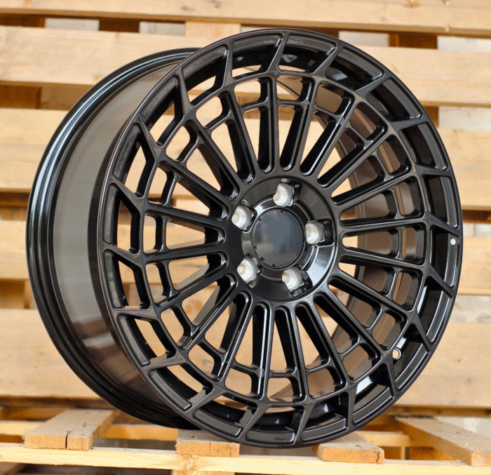 R19x9.5 5X112 ET 43 66.6 H3140F Black (BL) For MER (K7) (HYBRID FORGED Rear+Front)