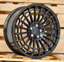 Indlæs billede til gallerivisning R20x9.5 5X112 ET 43 66.6 H3140F Black (BL) For MER (K7) (HYBRID FORGED Rear+Front)