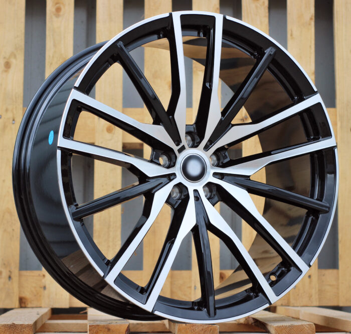 R20x10.5 5X112 ET 40 66.6 B5464 Black Polished (MB) For BMW (K4+K2+Z4) (Rear+Front)