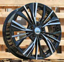 Indlæs billede til gallerivisning R18x7 5X114.3 ET 47 66.1 FE224 (QC1550) Black Polished (MB) For NISS (P1)