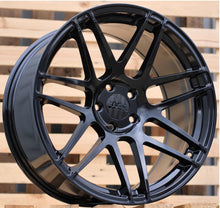Indlæs billede til gallerivisning R19x9 5X120 ET 20 74.1 HX020 (SSA04) Black (BL) For HAXER (Z1) (Rear+Front)