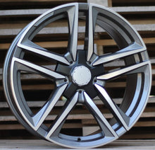 Indlæs billede til gallerivisning R19x9.5 5X112 ET 45 66.6 B1558 Grey Polished (MG) For MER
