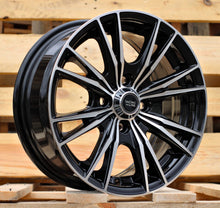 Indlæs billede til gallerivisning R14x6 4X100 ET 38 60.1 B5199 Black Polished (MB) For RACIN (Z4+L1)