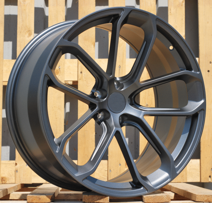 R20x8.5 5X130 ET 50 71.6 H5084 (P024 A419) Grey Polished Matt (MGM) For PORCH (Z5) (Rear+Front)