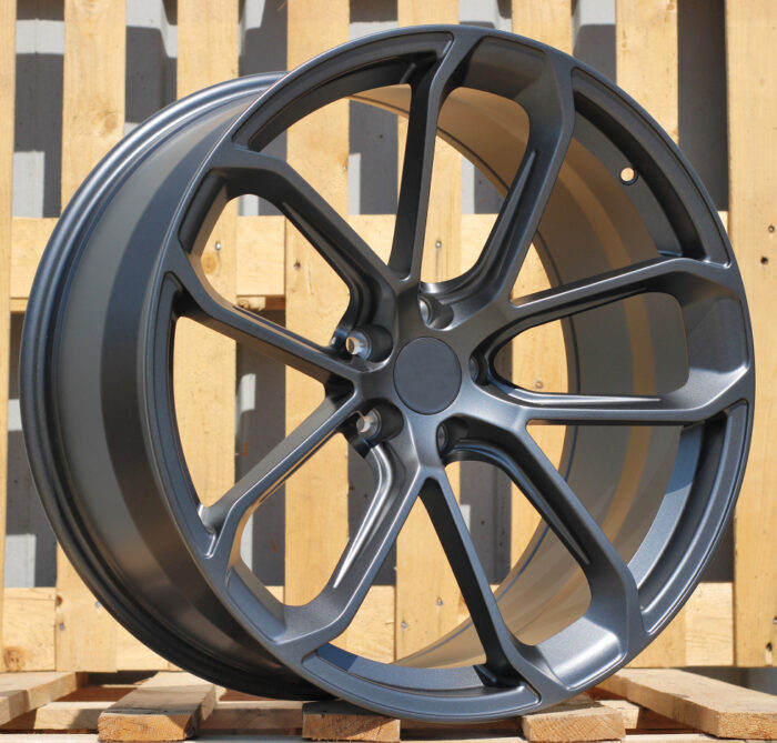 R21x10 5X112 ET 19 66.5 H5084 (CTRGW592) Grey Polished Matt (MGM) For PORCH (K3) (FORGED (Rear+Front)