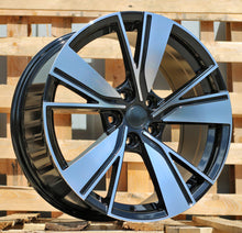 Indlæs billede til gallerivisning R18x8 5X112 ET 45 57.1 B1988 Black Polished (MB) For VW