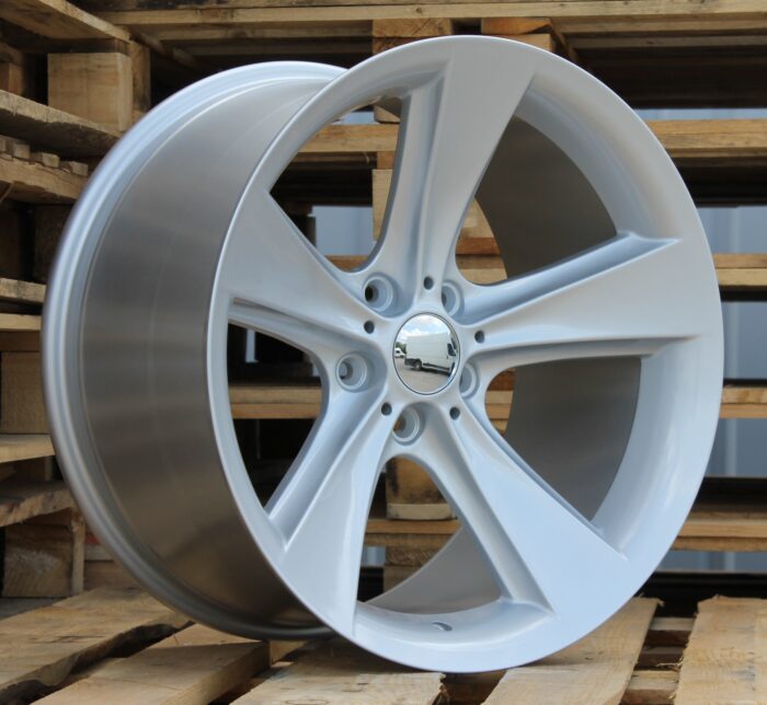 R19x10 5X120 ET 14 74.1 BK086 Silver Shining (SS) For BMW (K2+K4) (Rear+Front)