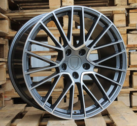 R22x10 5X130 ET 48 71.6 FE179 Grey Polished (MG) For PORCH (K3)