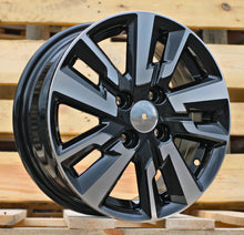 Indlæs billede til gallerivisning R14x5.5 4X100 ET 45 60.1 B1809 Black Polished (MB) For RACIN (Z3)