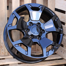 Indlæs billede til gallerivisning R17x7.5 6X139.7 ET 25 106.1 B1460 (A5550/BY1460) Black (BL) For TOYOT (P2+Z4) (4×4)