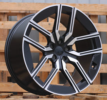 Indlæs billede til gallerivisning R20x10 5X112 ET 41 66.6 I5619 Black Polished Half Matt (MBHM) For BMW (P1) (Rear+Front)