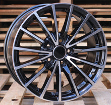 Indlæs billede til gallerivisning R17x7.5 5X112 ET 42 66.5 B5246 Black Polished (MB) For AUD (R+P)