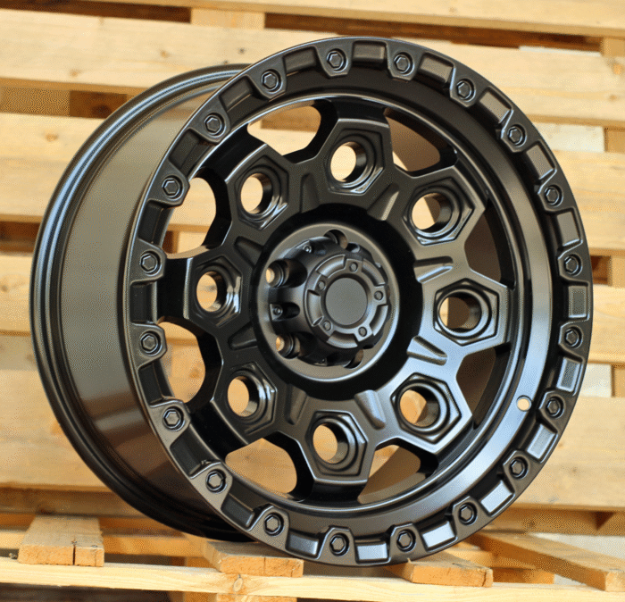 R18x9 5X127 ET M10 71.5 JT178 Black Matt (BM) For 4X4 (K3)