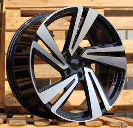 R20x9 5X112 ET 33 66.6 I5641 Black Polished (MB) For VW (Z5) (New TOUAREG)
