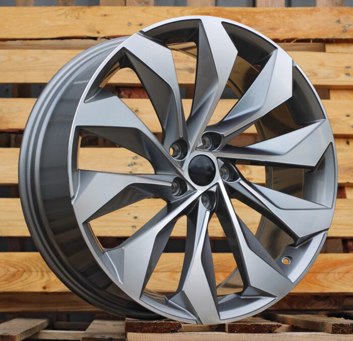 R20x8 5X112 ET 41 57.1 I1139 Grey Polished (MG) For SKODA (P2) (Kodiaq New Model)