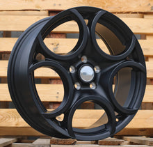 Indlæs billede til gallerivisning R17x7.5 5X110 ET 41 65.1 L1432 Black Half Matt (BLHM) For ALFA (P1)