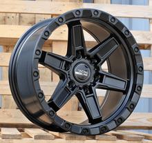 Indlæs billede til gallerivisning R18x9 6X139.7 ET 10 110.1 B5840 Black Half Matt (BLHM) For 4X4 (K4)