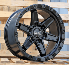 R18x9 6X139.7 ET 10 110.1 B5840 Black Half Matt (BLHM) For 4X4 (K4)