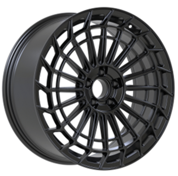 R20x8.5 5X120 ET 30 72.6 B1978 Black (BL) For BMW (Z1) (Rear+Front)