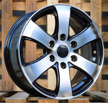 Indlæs billede til gallerivisning R16x7 6X130 ET 55 84.1 BK747 Black Polished (MB) For MER (L2) (max 1400kg)