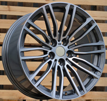 Indlæs billede til gallerivisning R19x9.5 5X120 ET 38 72.6 B1318 Grey Polished (MG) For BMW (P+P2) (Front+Rear)