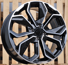Indlæs billede til gallerivisning R16x6.5 4X100 ET 40 60.1 B5296 Black Polished (MB) For RENAU (P2+R)