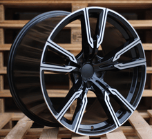 Indlæs billede til gallerivisning R22x10.5 5X112 ET 43 66.6 H5033 (3S1112) Black Polished (MB) For BMW (P) (HYBRID FORGED Front+Rear)
