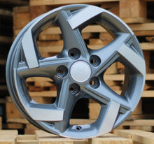 Indlæs billede til gallerivisning R15x6 5X114.3 ET 39 67.1 B0121 Grey Polished (MG) For HYUND
