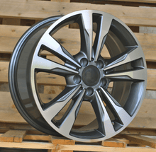 Indlæs billede til gallerivisning R17x7.5 5X112 ET 45 66.6 I7081 Grey Polished (MG) For MER (K7)