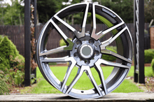 Indlæs billede til gallerivisning R18x8 5X112 ET 45 66.6 A874 Grey Polished (MG) For MER (K2+Z2)