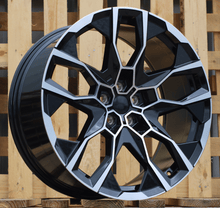 Indlæs billede til gallerivisning R21x9.5 5X112 ET 36 66.6 I5592 Black Polished (MB) For BMW (P2) (New X7)