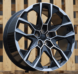 R21x9.5 5X112 ET 36 66.6 I5592 Black Polished (MB) For BMW (P2) (New X7)