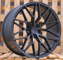Indlæs billede til gallerivisning R21x11 5X130 ET 58 71.6 FB1705 Black Matt (BM) For PORCH (K7) (FORGED (Rear+Front)