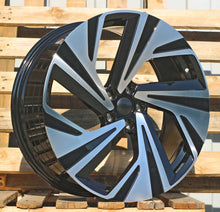 Indlæs billede til gallerivisning R21x8.5 5X112 ET 40 57.1 I5648 Black Polished (MB) For VW (Z5) (ID.4/ID.5 (Front)