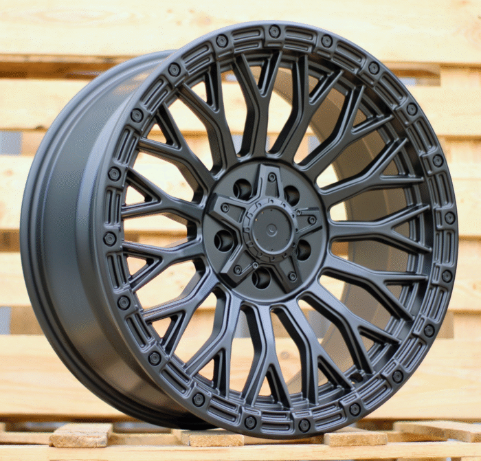 R20x9 6X139.7 ET 18 110.5 A1894 Black Half Matt (BLHM) For 4X4 (P)