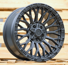 Indlæs billede til gallerivisning R20x9 6X139.7 ET 18 110.5 A1894 Black Half Matt (BLHM) For 4X4 (P)