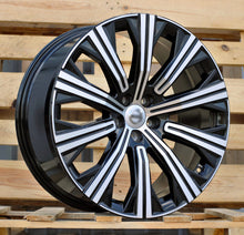 Indlæs billede til gallerivisning R20x9 5X108 ET 39 63.4 F0054 (TL0054NW) Black Polished (MB) For VOLVO (P1)