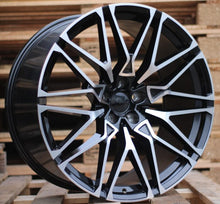 Indlæs billede til gallerivisning R20x10.5 5X112 ET 40 66.6 B5771 (IN0295) Black Polished (MB) For BMW (K7) (NEW X5/X6 Rear+Front)
