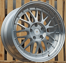 Indlæs billede til gallerivisning R17x7.5 5X120 ET 34 72.6 A1025 Polished Silver (MS) For RACIN (BBS Style) (BBS Style)