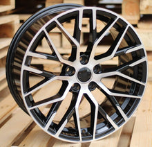 Indlæs billede til gallerivisning R18x8 5X112 ET 35 66.5 XFE30 (BY1373) Black Polished (MB) For AUD (P1+P)