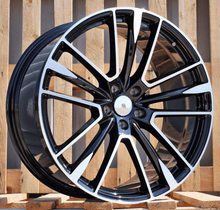 Indlæs billede til gallerivisning R21x9 5X114.3 ET 35 67.1 H1005 (FB0469J) Black Polished (MB) For MASER (K7) (FORGED Maserati (Rear+Front)