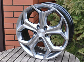 R17x7 5X108 ET 50 63.4 BK675 Hyper Black (HB) For FORD (R)