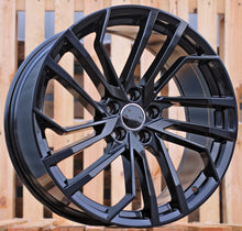 Indlæs billede til gallerivisning R18x8 5X112 ET 45 66.5 B1618 Black (BL) For AUD (Z2) (Gloss Black)