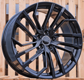 R22x10 5X112 ET 20 66.5 B1618 (FBX158) Black (BL) For AUD (K3) (HYBRID FORGED)