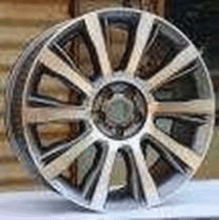 Indlæs billede til gallerivisning R21x9.5 5X120 ET 49 72.6 I2102 Grey Polished (MG) For LAND (K7)