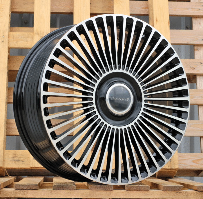 R20x8.5 6X139.7 ET 30 77.8 F3039 Black Polished (MB) For 4X4 (K3) (HYBRID FORGED)