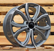 Indlæs billede til gallerivisning R18x8 5X112 ET 43 66.6 FBX271 Grey Polished (MG) For MER (Z5) (HYBRID FORGED)